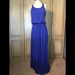 Athleta Royal Blue Maxi Dress
